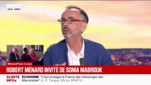 Robert Ménard, maire DVD de Béziers, dénonce "le double langage" de LFI