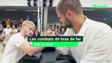 Deux champions de bras de fer à Remicourt