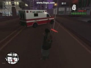 Samp video basejump saut toure los santos