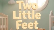 Two Little Feet | 3D Animated Nursery Rhyme for Kids | KIDS BEE TV