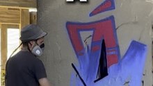 Cómo dibujar letra A en graffiti wildstyle