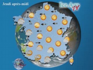 Météo du Jeudi 24 juillet 2008