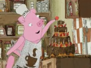 Pied de porc et tasse de thé