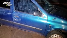 Carro furtado é encontrado abandonado e com vários danos em Toledo