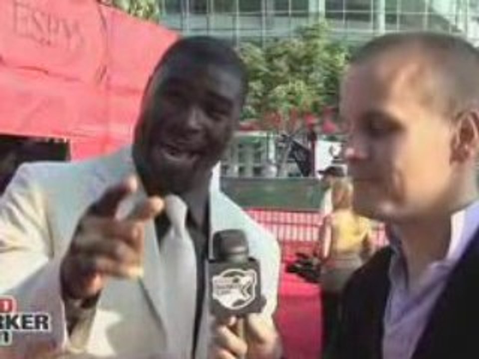 At the ESPYS with Yardbarker and Ovie Mughelli