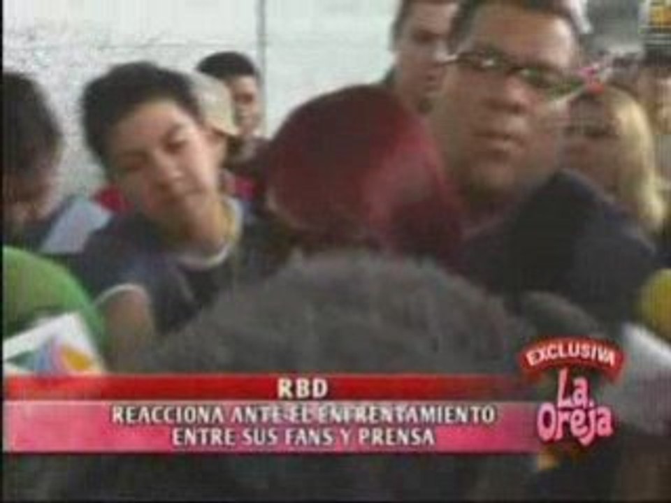 RBD ACLARA LO QUE PASO EN AERO EN LO