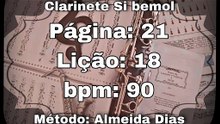 Página: 21 Lição: 18 Sol menor - Clarinete Si bemol [90 bpm]