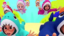 Baby Shark 2 | 15 Min | Doo Doo Doo | Run Away with Bebefinn & Minjee 🦈 | Bebefinn Nursery Rhymes 🎬🔥