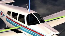 Les axes d’un avion