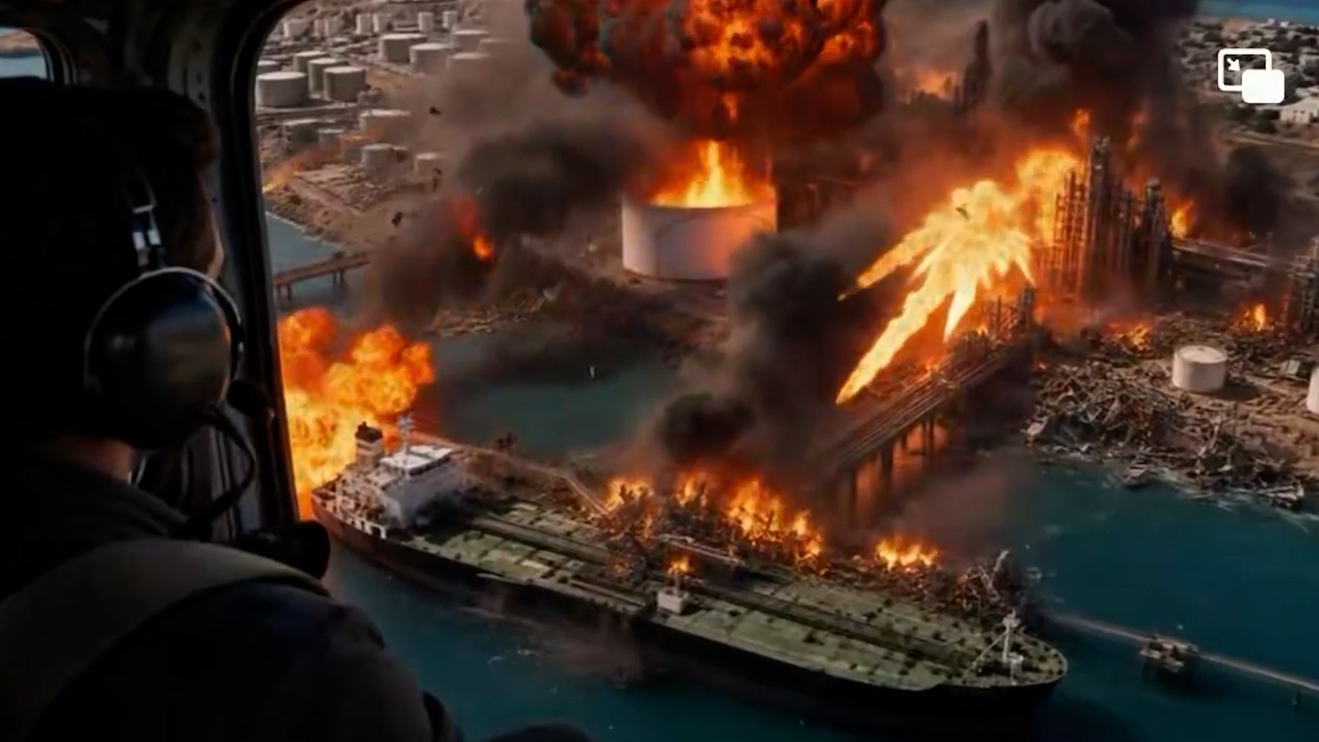 Irán y EEU intercambian nuevos ataques un mes después y Trump publica un vídeo de IA con la destrucción de la isla iraní de Jark