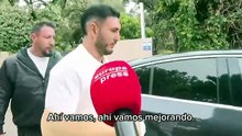 Omar Montes, tras su operación de urgencia: "Me he tenido que ir del hospital y coger la baja"