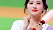 Cute and Pretty Korean Baseball Cheerleader Dance Performance Cheerleader EP 256