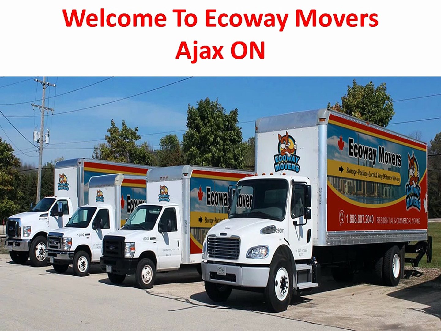 Ecoway Movers in Ajax, ON | L1S 2H6