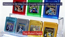 Pokemon-16 Bit Video Game Console Cartridge GBC Game Card Pokemon ... -- Best Deal 2026 | Shop Now!