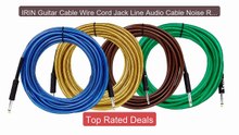 IRIN Guitar Cable Wire Cord Jack Line Audio Cable Noise Reduct... -- Hot Deal 2026 | Limited Offer!