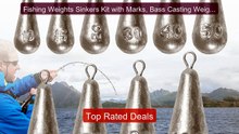 Fishing Weights Sinkers Kit with Marks, Bass Casting Weight... -- Top Pick 2026 | Unbeatable Price!
