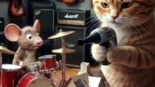Cat_blowing_away_paper_house