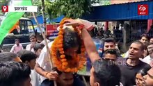 देवघर में देवेंद्र नाथ महतो की सरकार को चेतावनी, बोले- हमारी मांगें नहीं मानी गई तो होगा चक्का जाम
