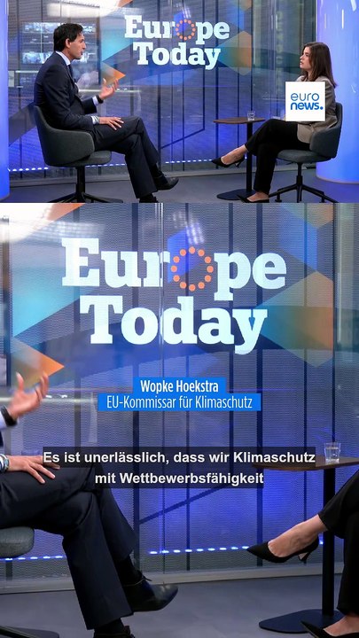 EU-Klimakommissar Hoekstra warnt vor Kosten durch Klimakatastrophen
