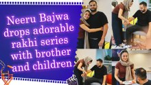 Neeru Bajwa celebrates rakhi with brother and kids, shares heartwarming pics write, 'May Waheguru always keep this bond blessed'