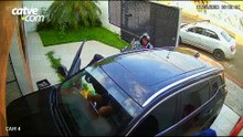 Roubo termina com fuga, dinheiro jogado na rua e suspeito preso em Londrina