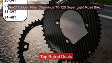 RIRO Carbon Fiber Chainrings 10-12S Super Light Road Bike Chainwhe... -- Best Deal 2026 | Shop Now!