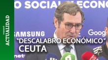 Garamendi alerta del descalabro económico que la crisis migratoria está generando en Ceuta