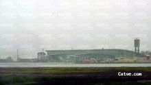 Câmera da CATVE flagra pouso de Airbus que derrapou em Cascavel