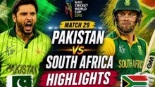 Pakistan 🇵🇰 vs South Africa 🇿🇦 | Match 29 Highlights | ICC Cricket World Cup 2015 🔥