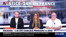 Harcèlement - Le témoignage d’Ewann Delaunay, victime de harcèlement scolaire, dans « 24h en France » sur CNews - VIDEO