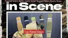 Tactical Watch Band, Camo Super Rugged Nylon Sports Strap Out... -- Amazing Value 2026 | Must Have!