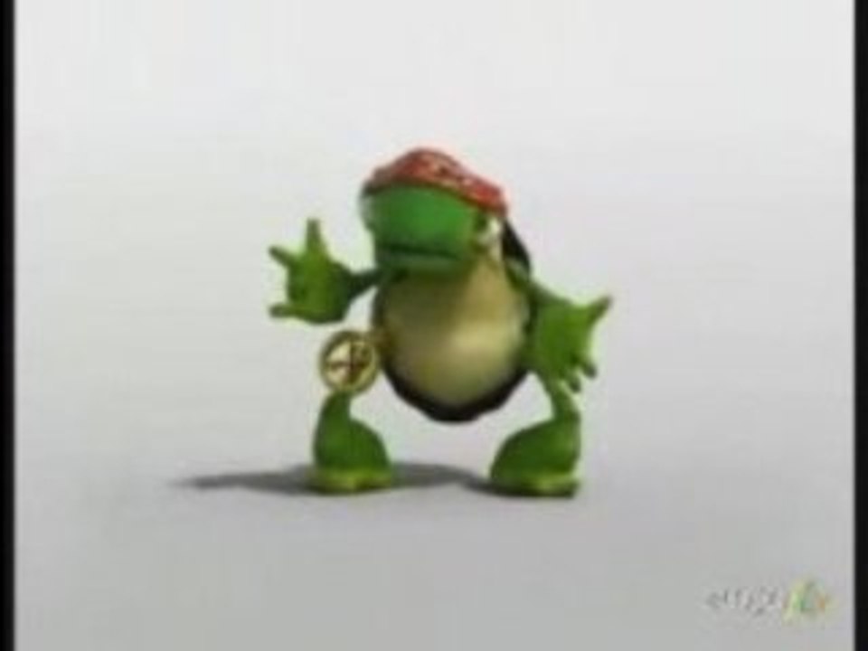 Humour.Dancing turtle