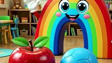 Learn Colors in Arabic for Kids _ Red Blue Yellow Green White #shorts #learnarabic