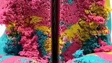 Satisfying Kinetic Sand Spiral Cutting ASMR 🌀✨ | Relaxing & Mesmerizing