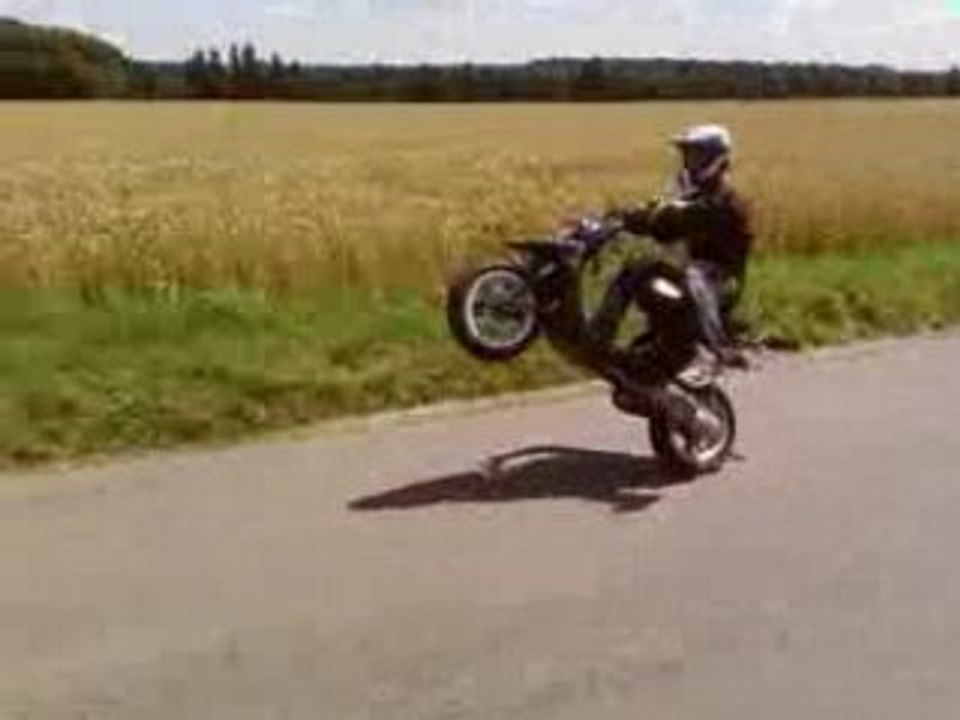 1er essait de la barre de stunt doppler sur spirit