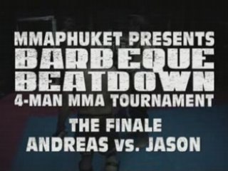 4 man amateur MMA tournament in Thailand - The Finale