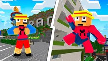 Je deviens Spider-Man pendant une journée dans Minecraft 😱