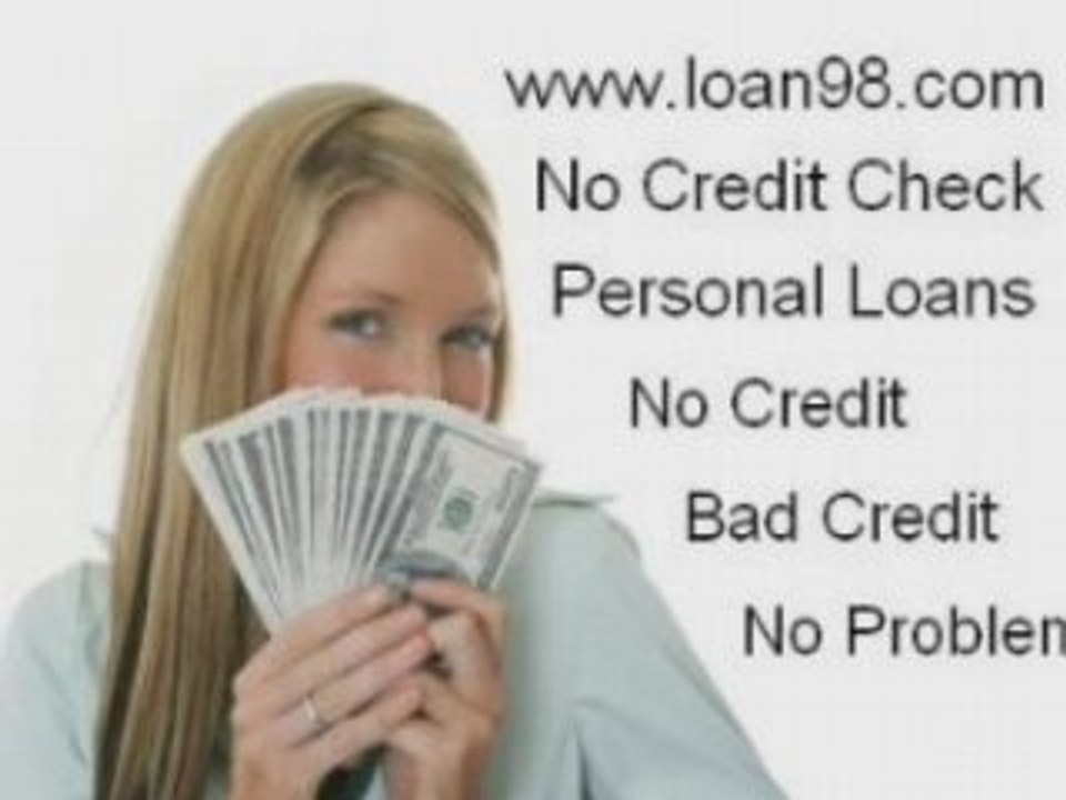 No Credit Check Loans