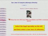 San Jose California Lawyers & Attorneys Directory