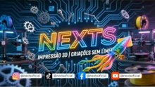 Chaveiros em Impressão 3D | Expositor NEXTS