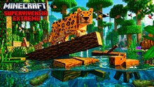 Sobreviví 100 días en la selva amazónica en Minecraft