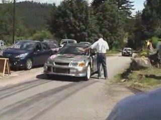 Le rallye de Lorraine 2008 avec José Adam