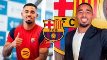 Gabriel Jesús da sus primeras palabras como jugador del Barcelona: "Vamos por todo"