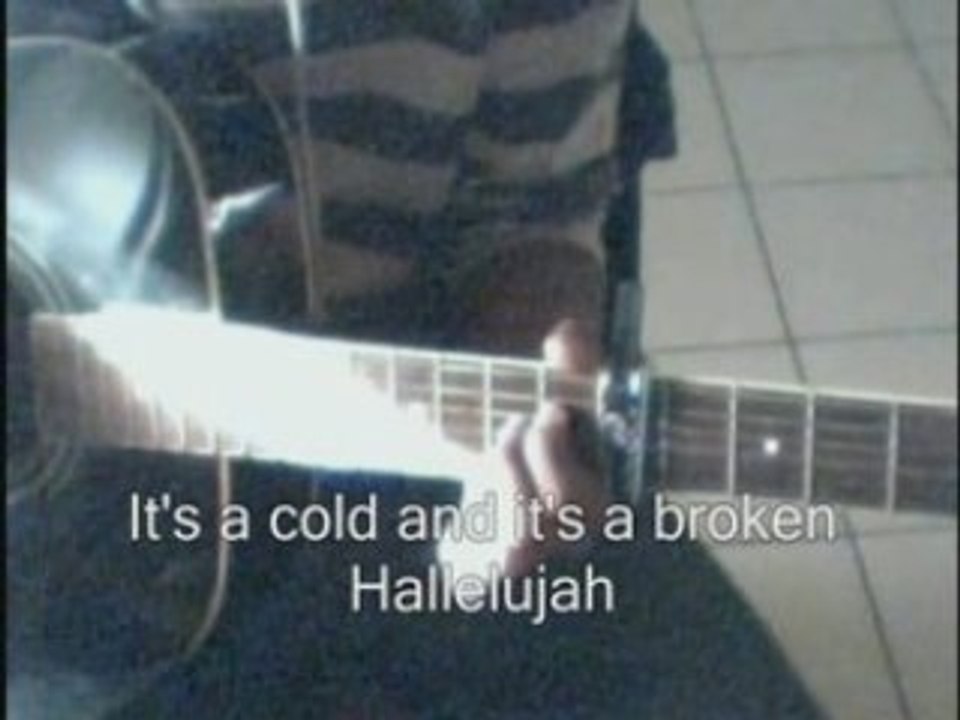 Hallelujah Jeff Buckley  (Karaoké) Par seta-san