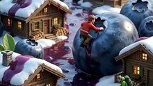 #TinyWorld #AIGenerated #BlueberryVillage #CreativeAI