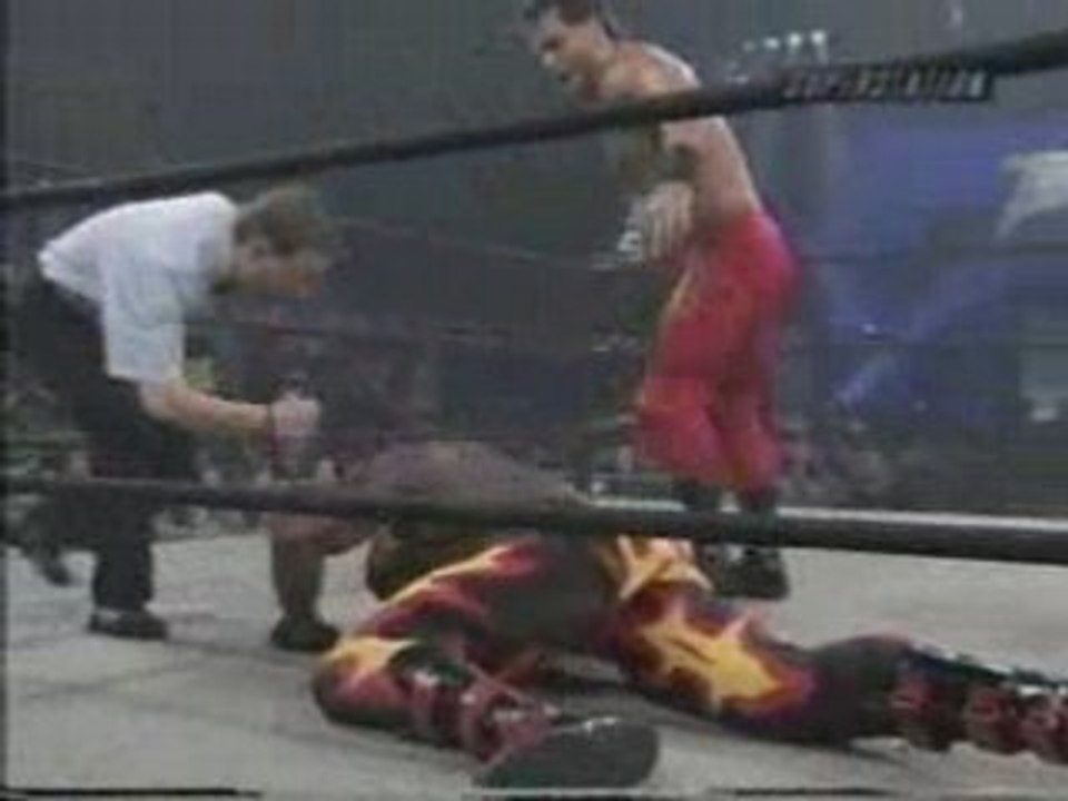 Thunder '98 - Booker T vs. Chris Benoit (Match #5)