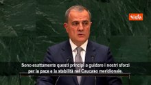 Bayramov (Azerbaigian): Voltiamo pagina inimicizia con Armenia, confermata fine del conflitto
