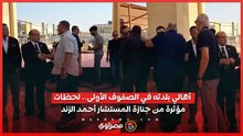 أهالي بلدته في الصفوف الأولى.. لحظات مؤثرة من جنازة المستشار أحمد الزند