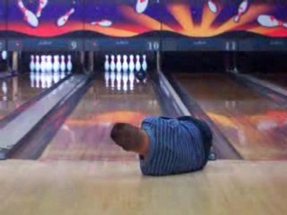 Bowling avec une jambe