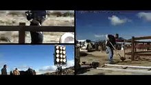 2010 - Johnny Hallyday : making-of de la publicité Optic 2000 Le Ranch (Février)